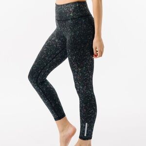 Zyia Black Reflective Mirage Legging